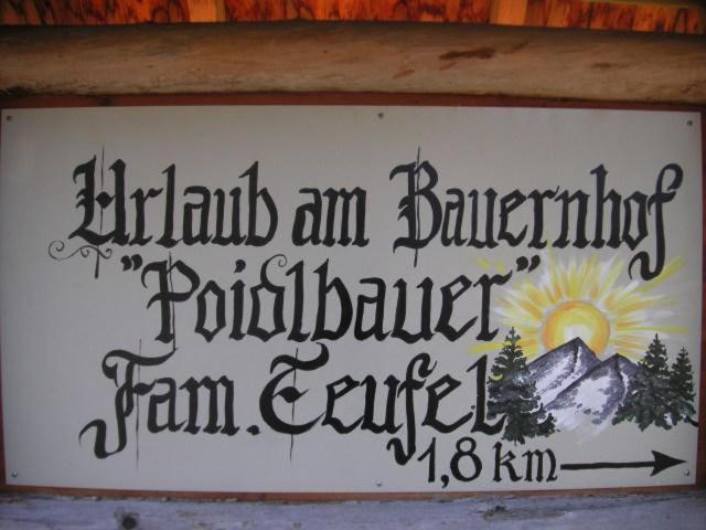 Biobauernhof Poidlbauer Villa Göstling an der Ybbs Eksteriør billede