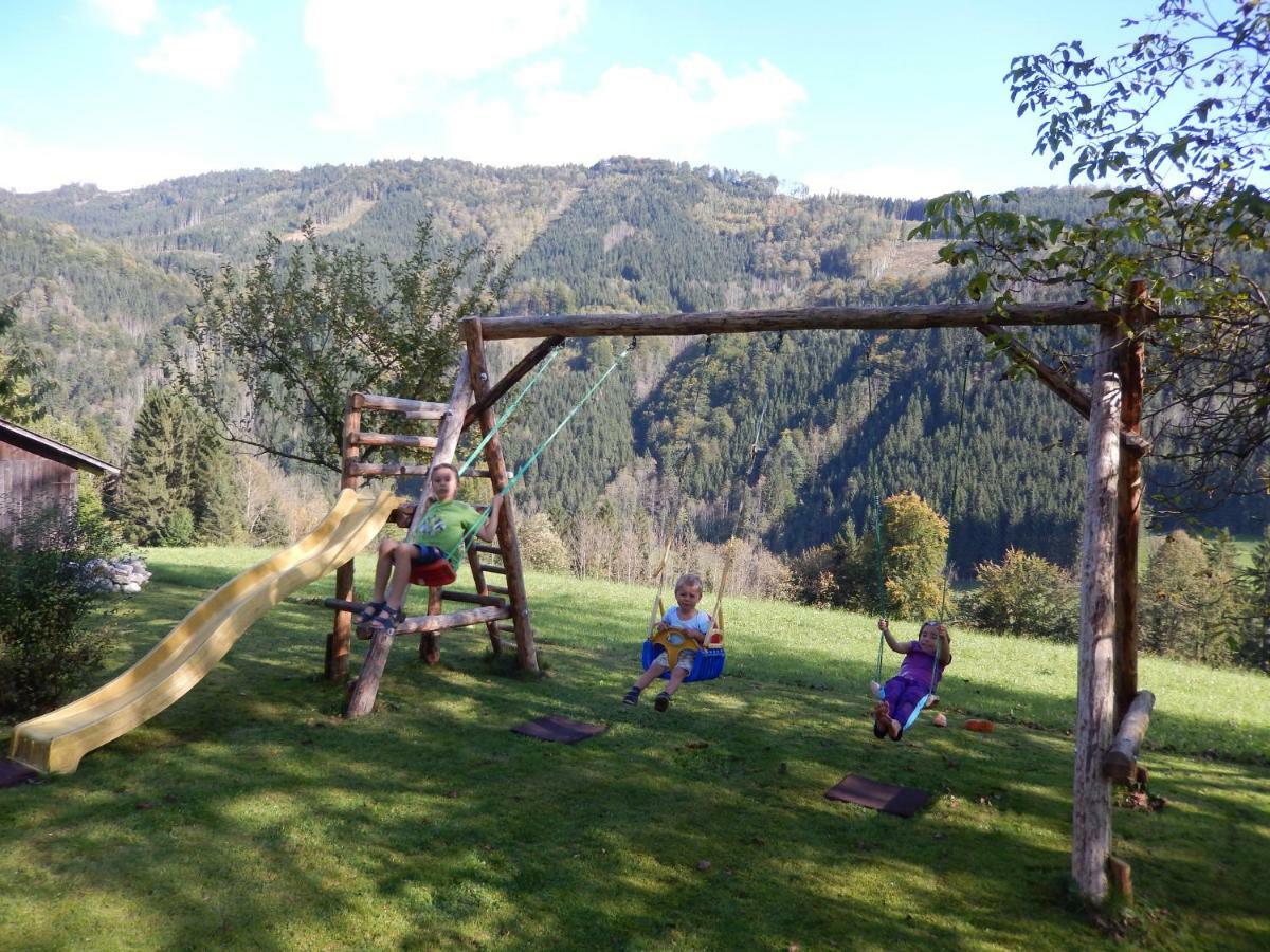 Biobauernhof Poidlbauer Villa Göstling an der Ybbs Eksteriør billede